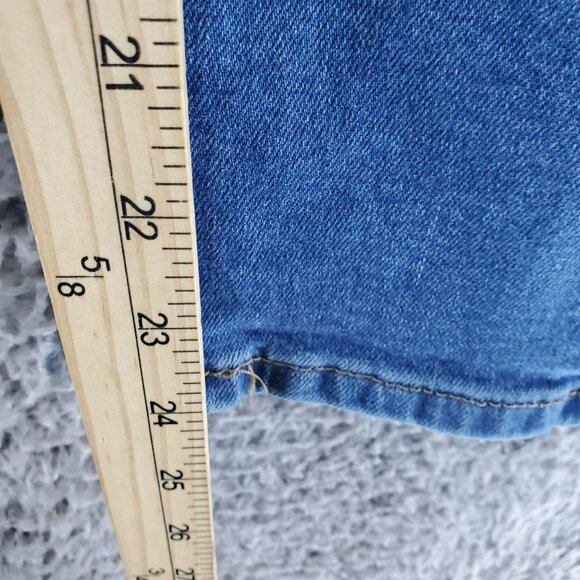 LC Waikiki Jeans Womens 30 Blue Slim Mom Style Mid-Rise Cotton Blend Denim - Picture 7 of 12
